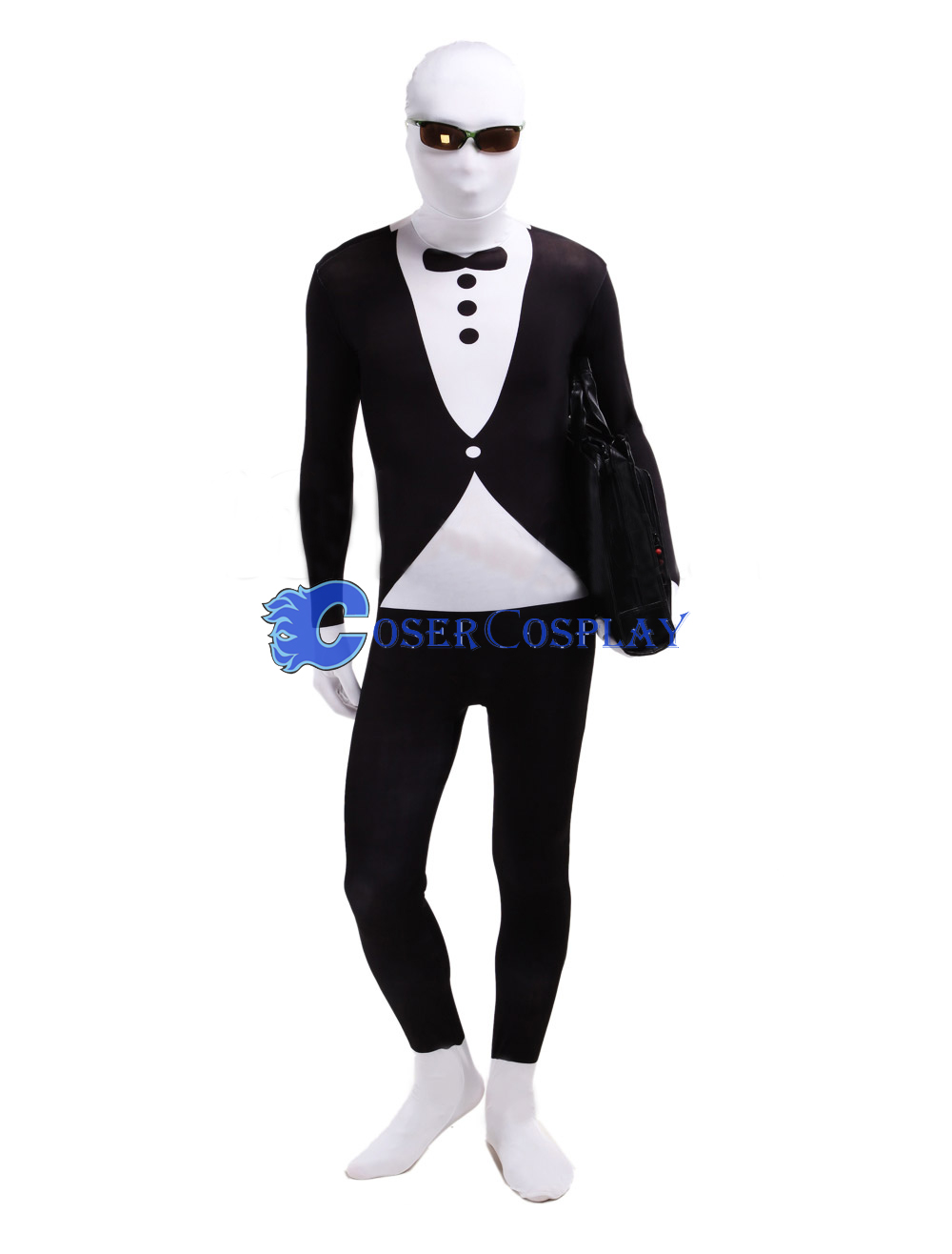 Funny Halloween Costumes Tuxedo Zentai